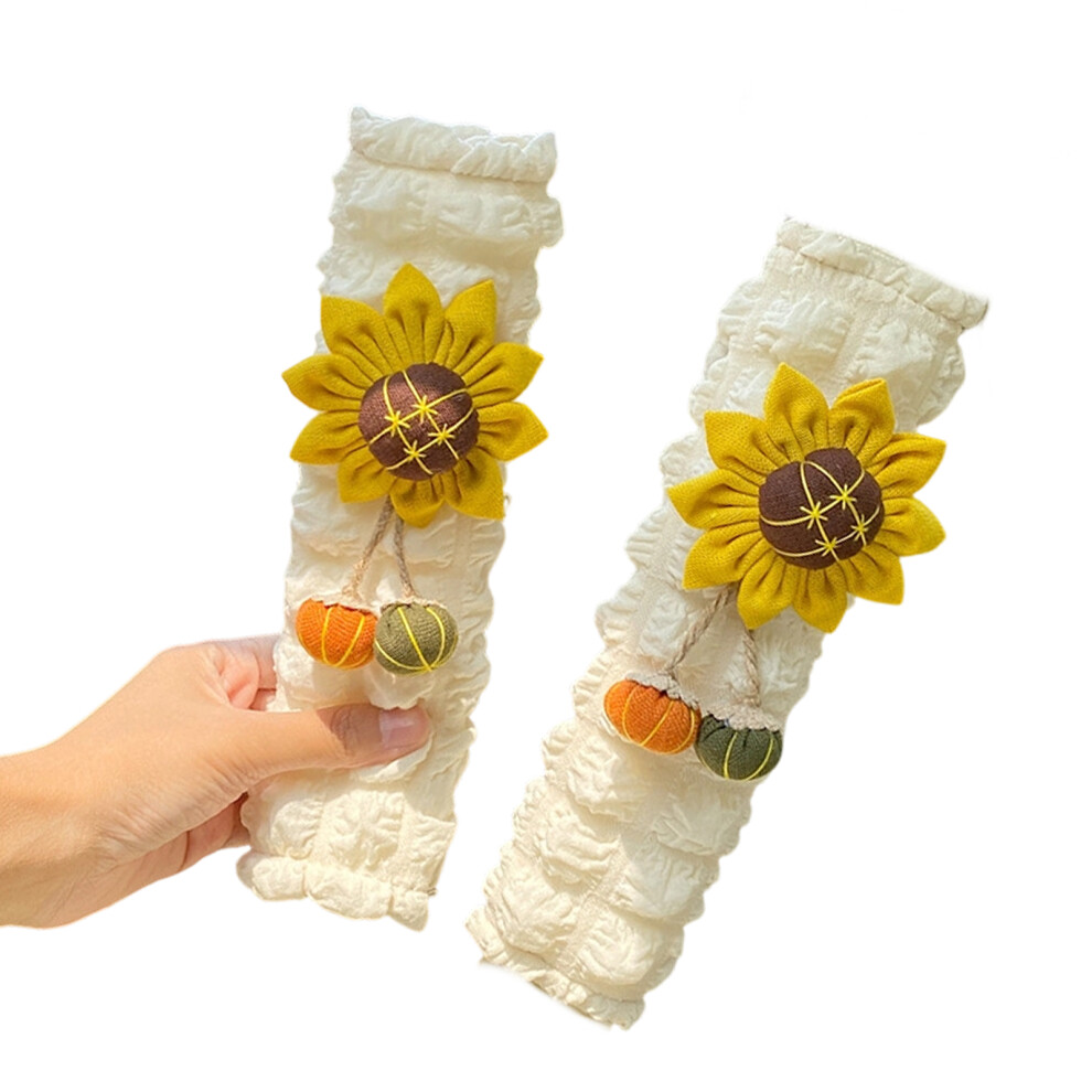 1 Pair Sunflower Seat Belt Shoulder Pads Breathable Cushion For Women Drivers Type 5 7754004571082