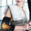 Adjustable Flexible Brace Elbow Support Cover Sweat Absorbing Canvas Texture Black S 8