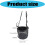 Medium Sized Equine Feed shipper Ventilation System For Mineral Supply And Nutrition Black 4