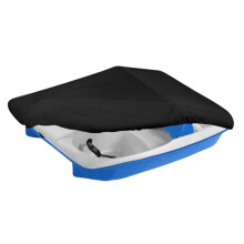 Strong 420D Fabric Boat Cover For 3 Or 5 Person Boats Black