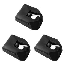 3X AT-VMN95E Diamond Replacement Stylus Needle for VM95 Series, Compatible for  AT-LP120X Vinyl Turntables