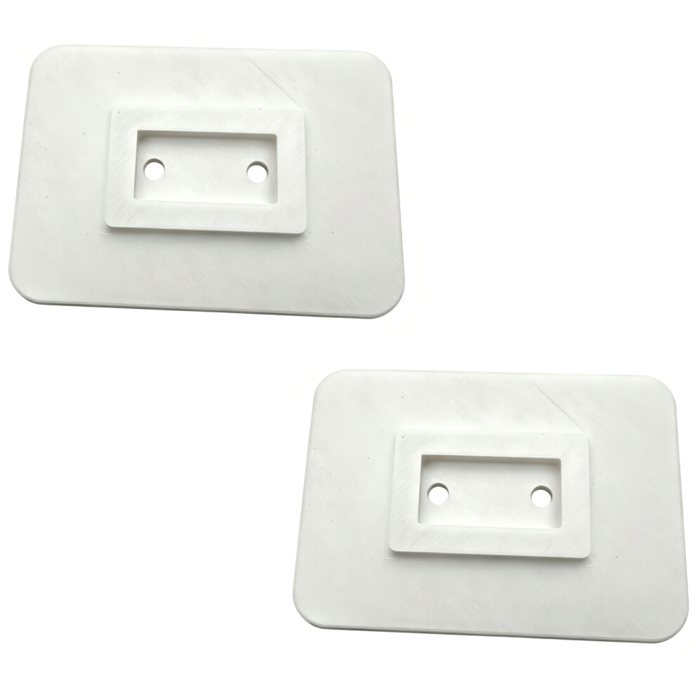 Lightweight Travel Trailer Awning Foot Pads For Enhanced Stability On Uneven White 7754004570870
