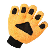 Non Scratch Vehicle Wash Mitt Cleaning Glove With Ergonomic Grip For Long Use