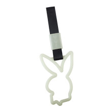 Reflective Rabbit Car Tow Strap Static Reducing Strap For Rear Bumper Protection Luminou