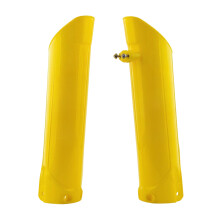 Heavy Duty Fork Guard For 125cc To 530cc Dirt Bikes Motorcycles Scratch Yellow WP02HB