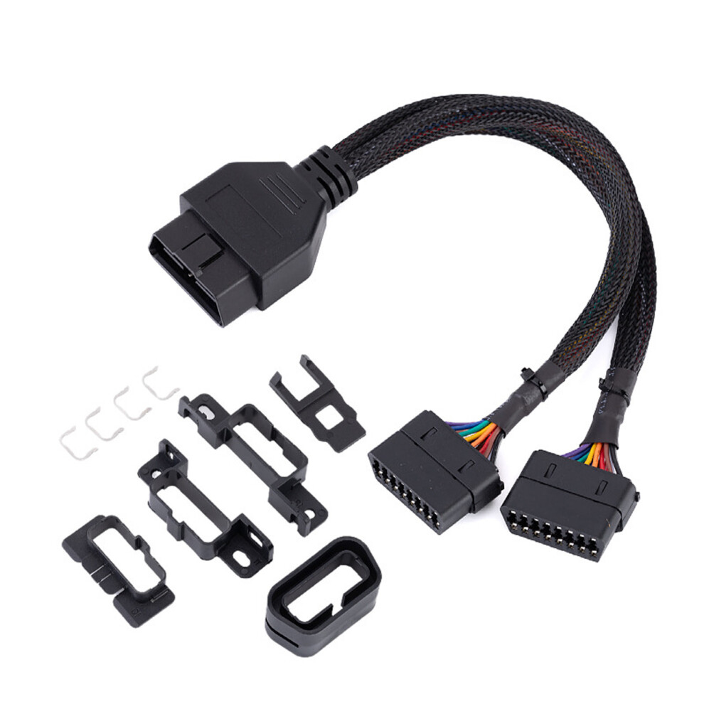 16 Pin Obd2 Splitter Cable Y Flat Splitter Cord For Car Diagnostic Scanner 7754004576582