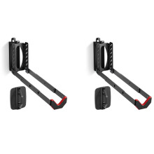 2X Swivel Bike Wall Mount, Road Bike Wall Mount Hangers for Garage, Hold  to 77 Lbs Bike Rack Bicycle Accessories