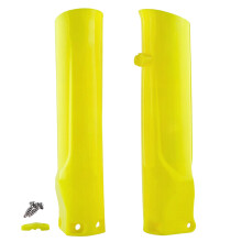 Protective Fork Shield Protector Cover For 125cc To 530cc Motorcycles Yellow WP04HB