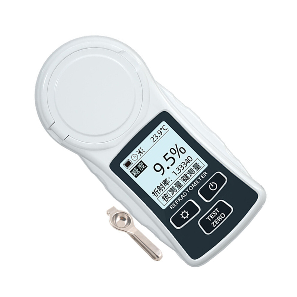 Abs Digital Refractometer Featuring Backlight Screen 0-32% For Sugar Content 7754004583191
