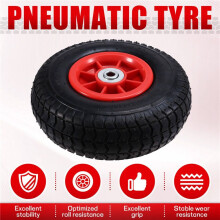 4X Children'S Electric Car Inflatable Tires, Kid'S Electric Tricycle Rubber Wheels Children'S Car Tires 1.2cm Hole 9Inch