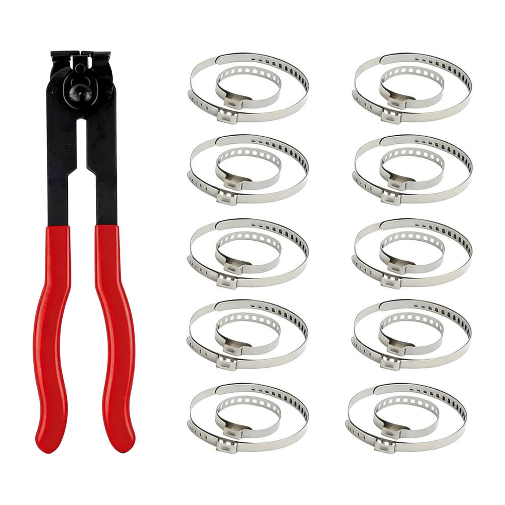 20Pcs Strong Metal Clamps For Cv Joint Boots And Ergonomic Clamp Pliers 7754004639362