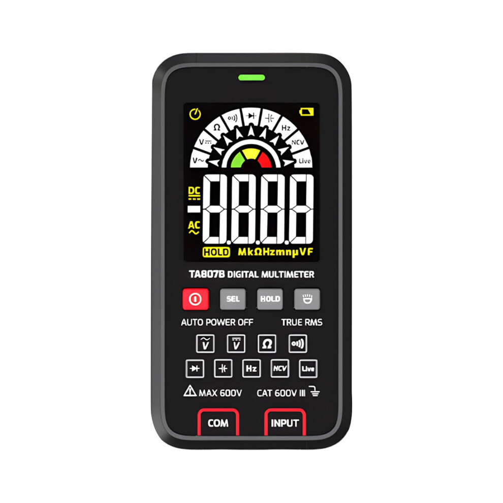 Digital Multimeter For Homes Electrical Testing With Lcd Display And Abs Case 7754004642188