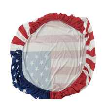 Stretchy Fabric US Flag Car Hood Cover Protector For Memorial Day Celebrations