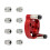 Complete Woodworking Drill Bits Guide 8 Piece Aluminum Alloy For Various Applications Red 1