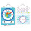 Teacher Time Learning Tool Double Sided Erasable Clocks Teaching Model For Kids 1