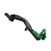 Strong Strength Aluminum Foot Brake Lever for KX85 100 112 Motorcycle Unpaved Road Green