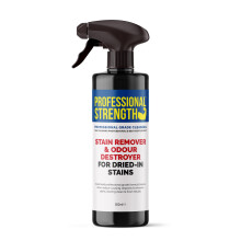 Professional Strength Dried-In Stain Remover | 500 ml | Enzyme-Based Carpet & Fabric Spray for Stub