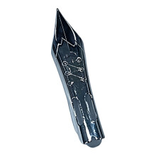 Interchangeable Metal Tip Pen Point For English Handwriting nib piece silver elastic