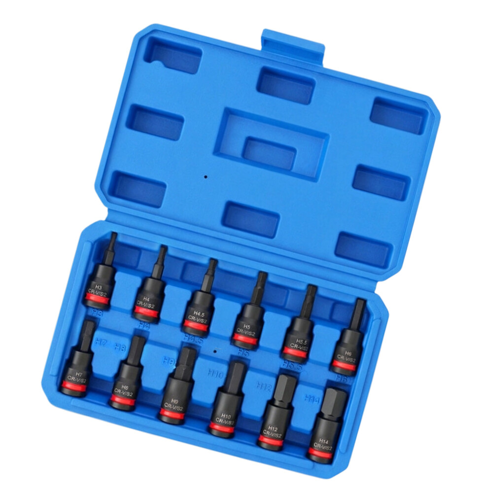 Multipurpose 3/8Inch Drive Hex Socket Kit With Corrosion Resistant Finish Hexagonal St Yle 7754004620384
