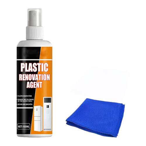 Multipurpose Plastic Revitalizer Set 100Ml for Headlight Restoration Care