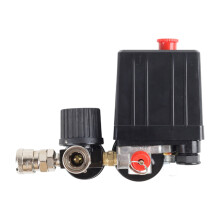 Pressure Switches Control Valves 4 Port 90-120PSI Control Valves with Gauge