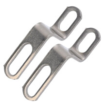 Premium Motorcycle Exhaust Pipe Holder 60mm 80mm Stainless Steel Fixing Bracket 80mm 2