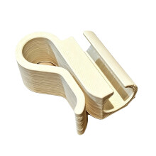 Fish Tank Water Pipe Fixing Clip For Easy Water Exchange Hold for 12/16mm Tube White