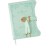 Lockable Diary Notebook with Key Hardcover PU Journal 360 Pages for Writing Light Green 1