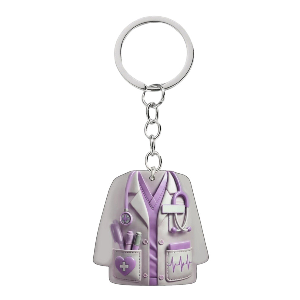 Acrylic Automotive Hanging Ornament Vehicle Accessory Key Holder Pendant Style11 7754004632752