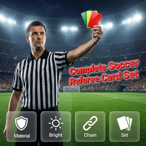 (4 set, -) Cartonașe arbitru galben roșu 1