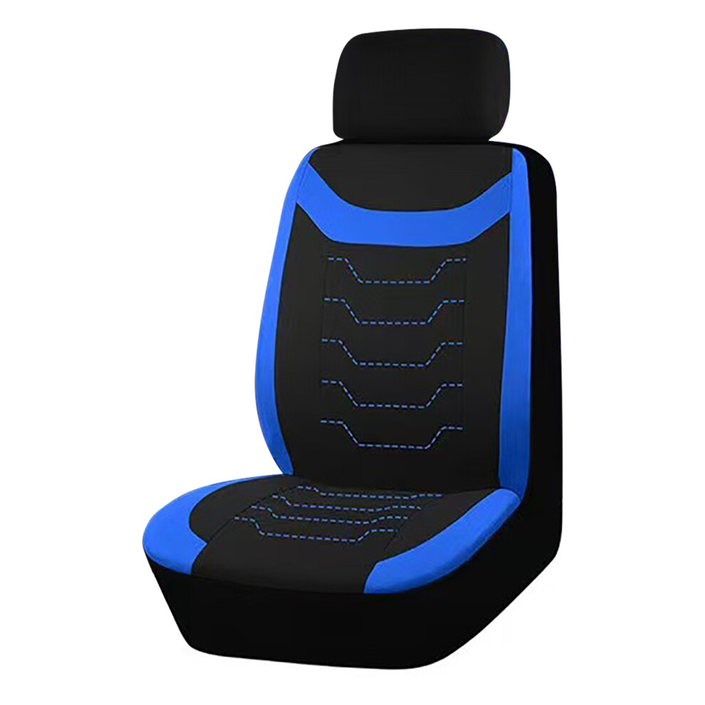 Textured Auto Seat Protector Universal Seat Cover Easy To Install Washable 1 Seat Blue 7754004608436