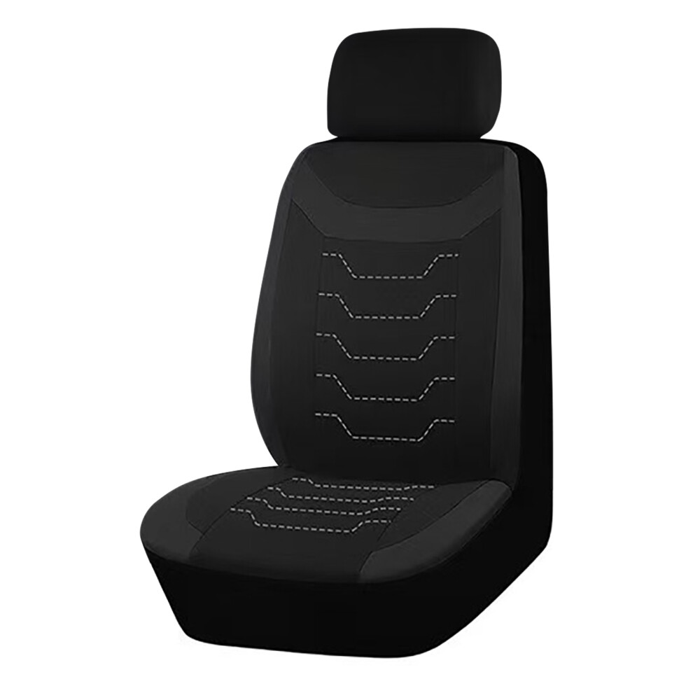 Elegant Design Car Seat Cover Protector Universal For Various Vehicles Model 1 Seat Black 7754004608542