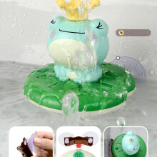Cartoon Frogs Automatic Water Sprinkler Toy Children Bath Time Entertainment Toy