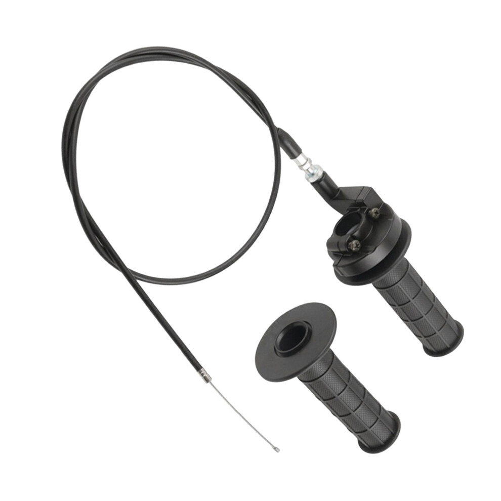 Non Slip Handle Grips Plus Throttle Cable For Motorcycle Atv Off Roading 1.2 Meters 7754004608924