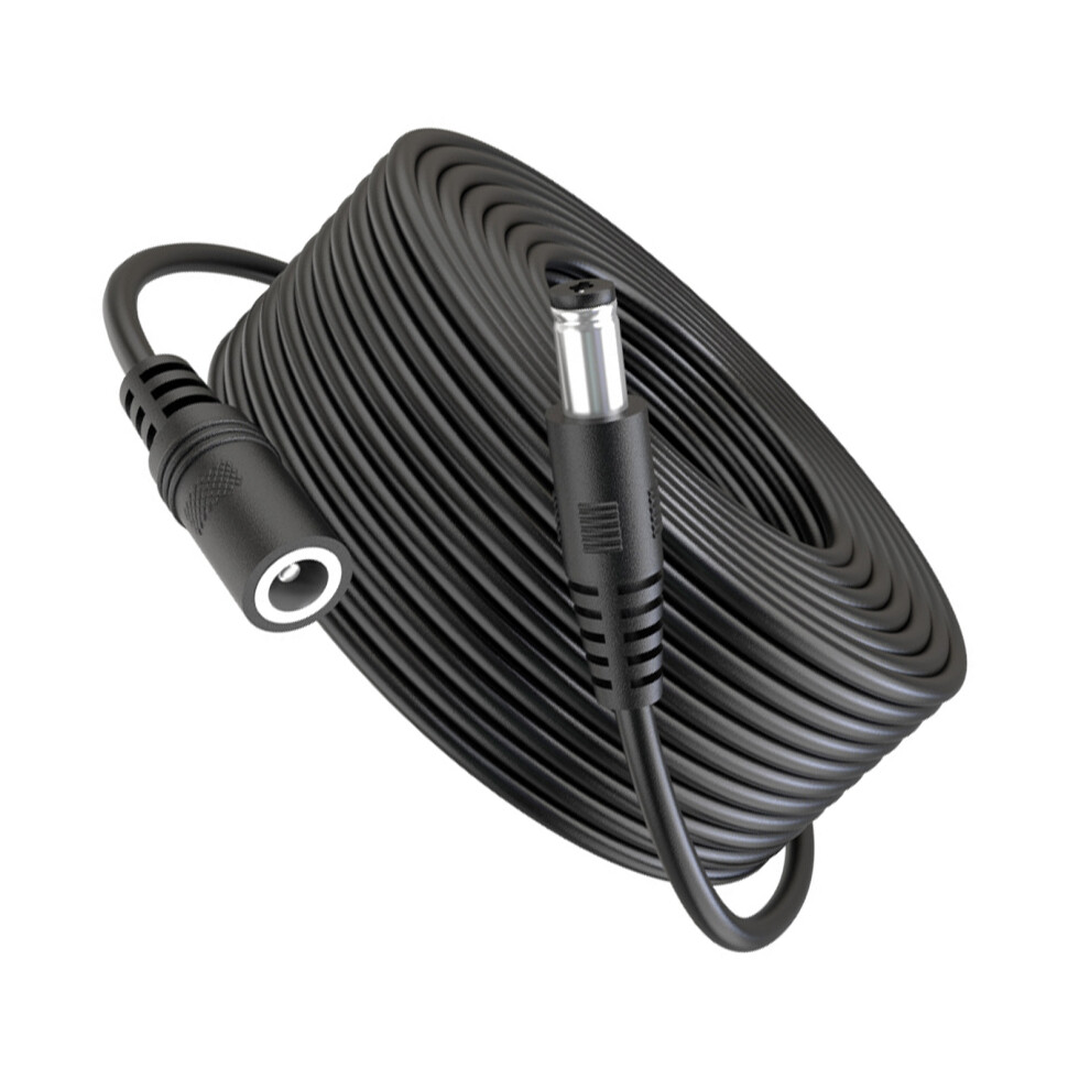 Flexible Power Supply Cable For Surveillances Camera With Dc5.5x2.1mm Connectors 3M 7695001088145