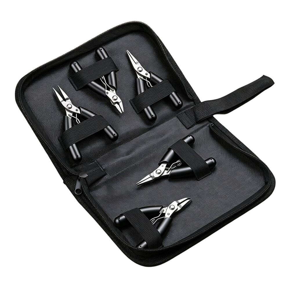Multipurpose Mini Hand Tool With Safety Lock For Various Crafting Monochrome All Black 7754004582132