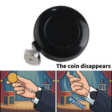 Easy To Use Coin Disappearing Gadget Magics Trick Props For All Ages Performers 2 pieces