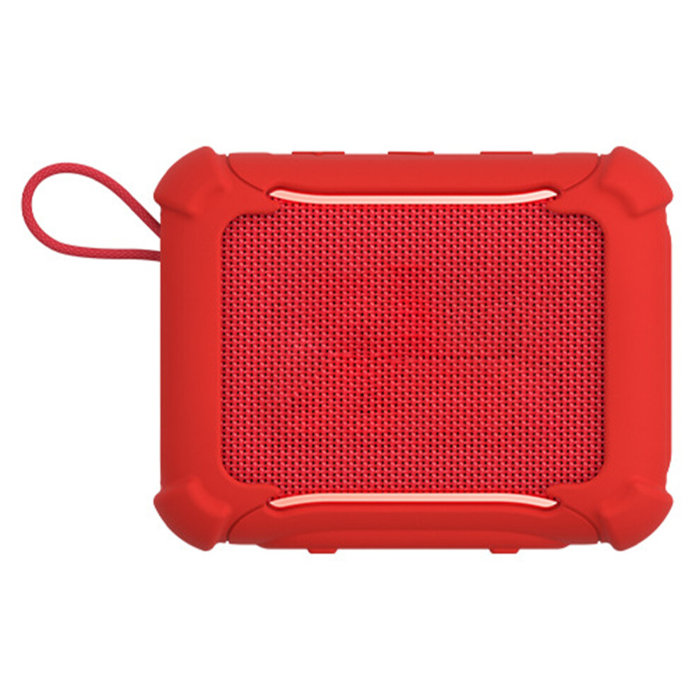 Shock Absorbing Silicone Sleeve For Go 5 Wireless Speakers Case Snugly Fit Red 7695001087391
