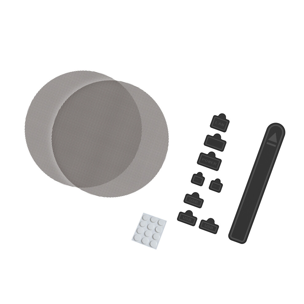 Breathable Dust Filter Silicone Plugs Set For Game Console Console Dustproof 7695001116527