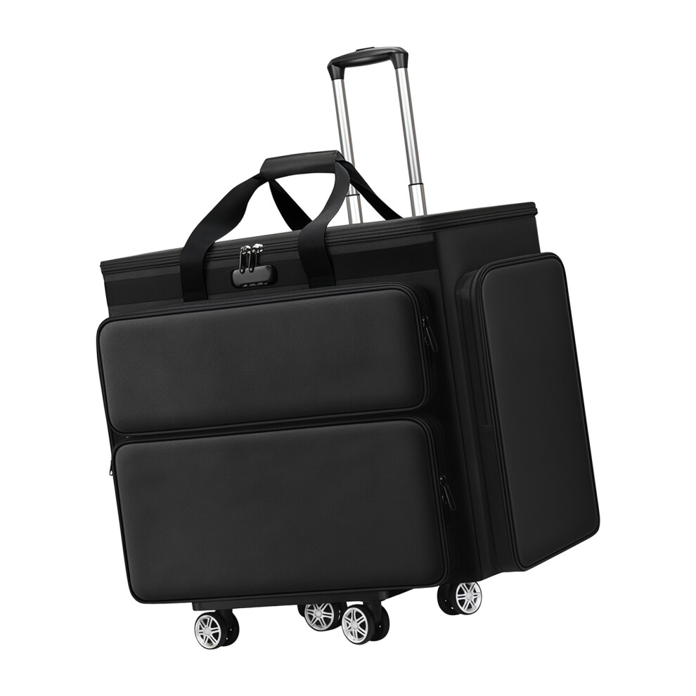Portable Computer Transport Bag Rolling Case For Pc 24Inch/27Inch Monitor Box 27 Inches 7695001080781