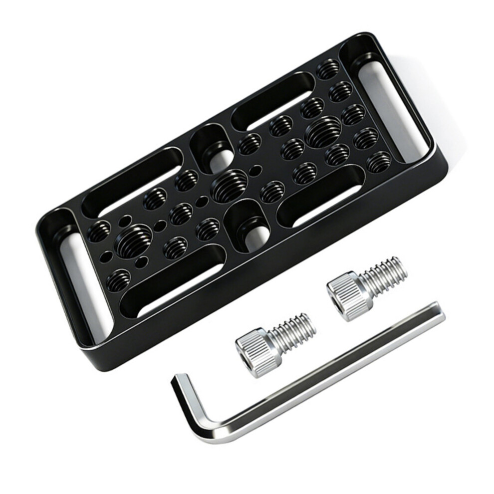Camera Base Plate Extension Long Cheese Plate With Multiple 1/4Inch-20 Thread 7695001106887