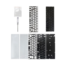 61 Key PCB Plate For 60 Keyboard With Low Latency And Dynamic Lighting carbon fiber plate