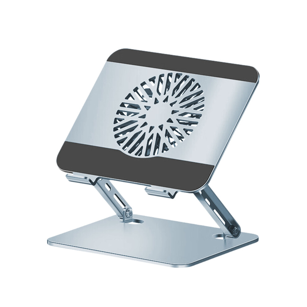 Magnetic Laptop Cooling Stand 360 Degree Rotations For Better Airflows And Standard Grey 7695001093828