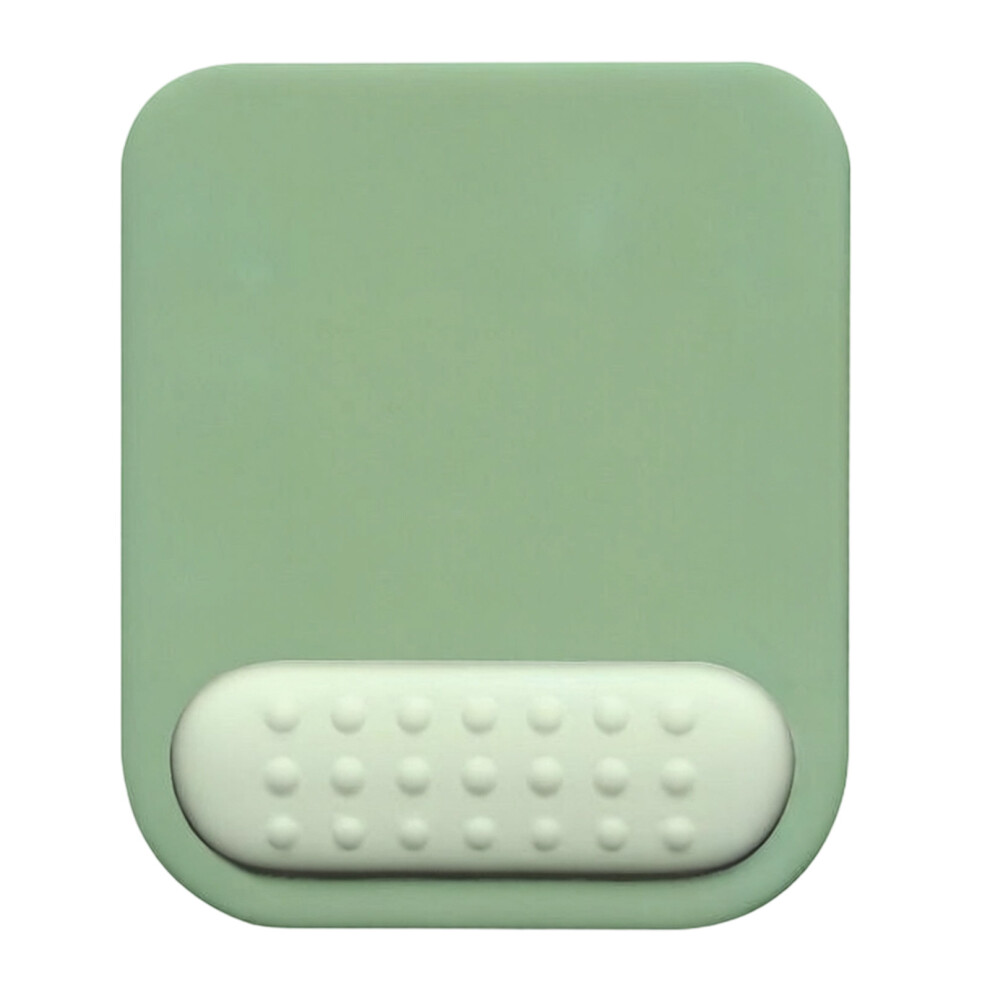 Nonslip Mouse Pad With Thick Memorys Foams Wrist Support For Desk Computer Use Green 7695001081351