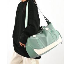 Large Capacity Gym Bag Backpack With Dry Wet Separation For Sports Travel Khaki