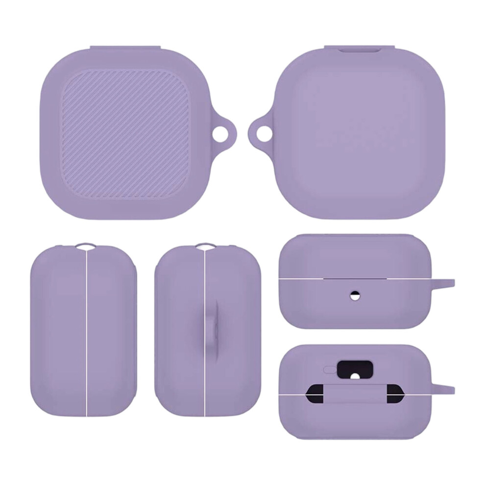 Slimmer Fit Protective Cover For Buds 4Pro/4 Headsets Quality Silicone Case Purple 7695001081061
