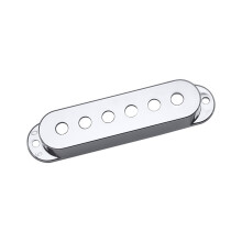 8Pcs Ceramic And Plastic Electric Guitar Pickup Cover Guitar Volumes Knobs Caps Silver