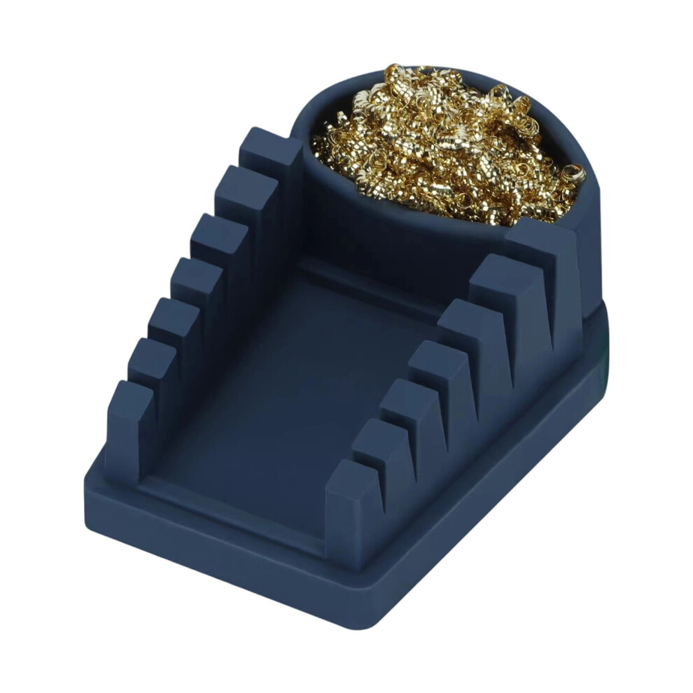 Secure Soldering Base For Steady Cord Placement During Work Blue 7754004626317
