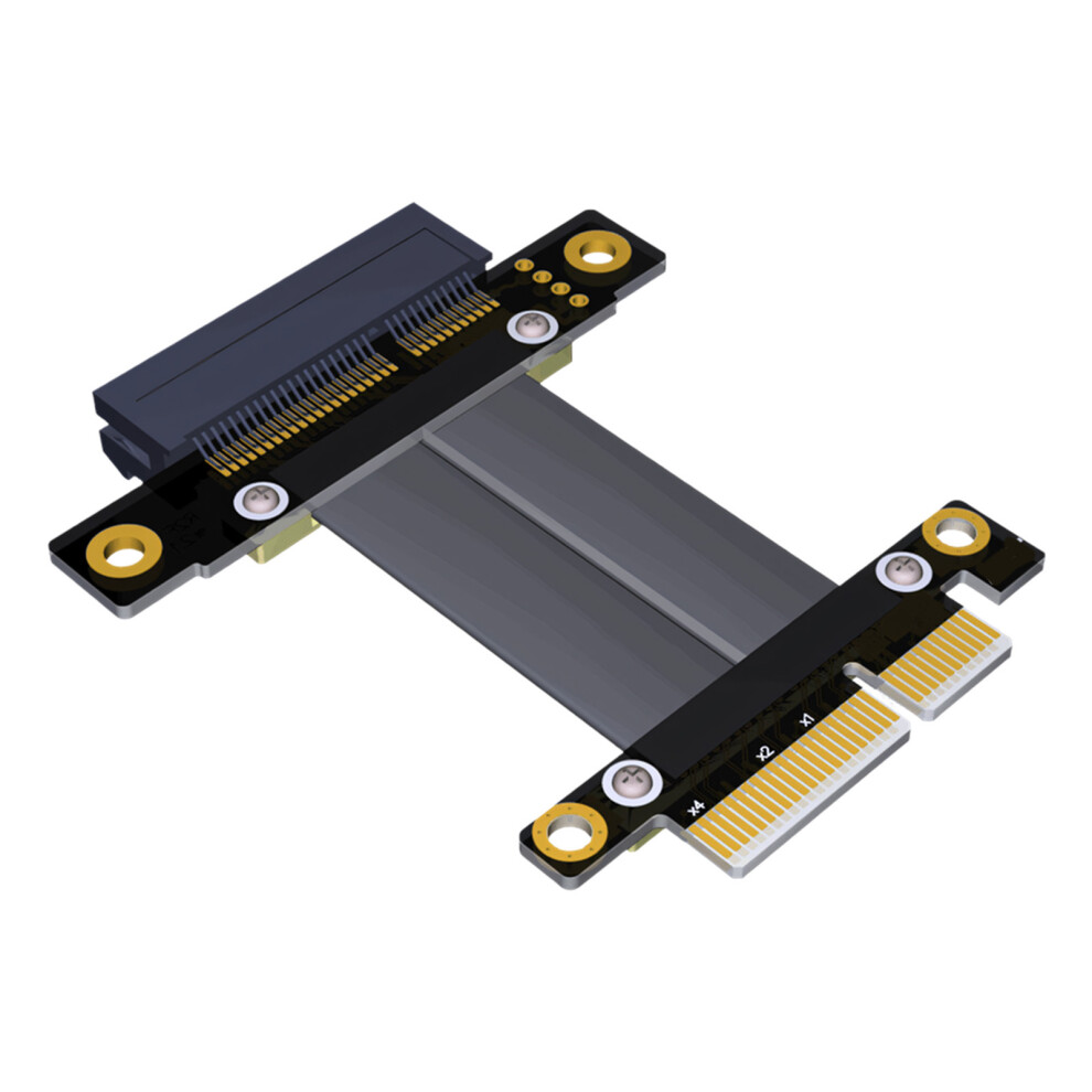 High Bandwidth Pcie 4X Extension Cable Ensures Fast And Secure Data Transfer 30Cm R22sf 7695001146050