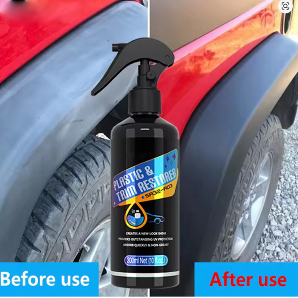 Plastic Restore Revitalizer Plastic Renovator For Car Rubber Plastic Parts 50Ml 7754004627963